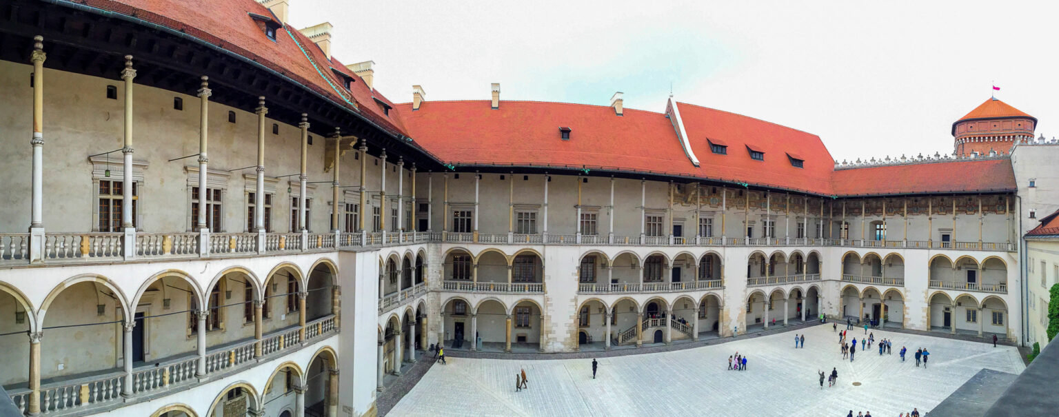 Wawel Castle courtyard